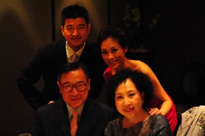 My family Uncle Raymond, Auntie, cousin Edward, and my new cousin-in-law Felicia...for inviting me to their wedding reception in Taipei! 7/4/10